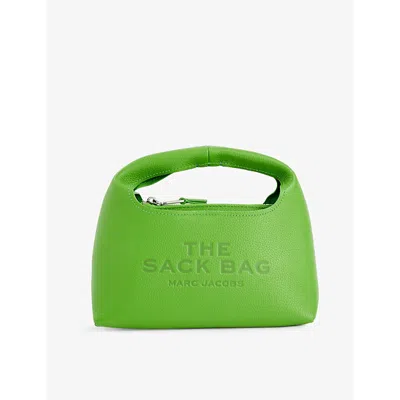 Marc Jacobs Womens Kiwi The Mini Sack Leather Top-handle Bag In Green