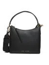 Marc Jacobs Women's Large Leather Hobo Bag In Black
