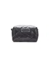 Marc Jacobs Women's Large Quilted Cosmetic Case In Black