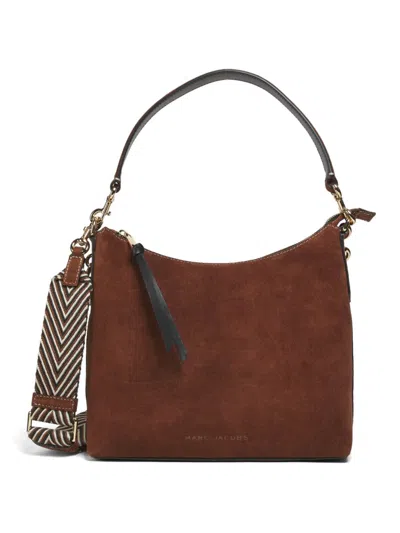 Marc Jacobs Women's Large Suede Hobo Bag In Brown
