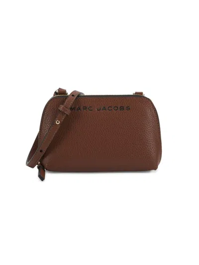 Marc Jacobs Women's Leather Crossbody Pouch In Brown