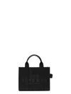 Marc Jacobs 'the Mini Tote Bag' Black Shoulder Bag With Logo