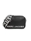Marc Jacobs Women's Logo Leather Crossbody Bag In Black