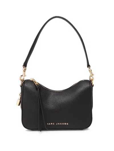 Marc Jacobs Women's Logo Leather Shoulder Bag In Black