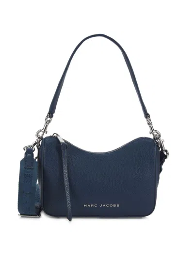 Marc Jacobs Women's Logo Leather Shoulder Bag In Blue