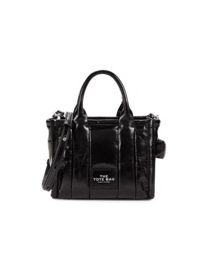 Marc Jacobs Women's Logo Patent Leather Tote Bag