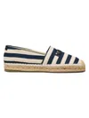 Marc Jacobs Espadrilles Jute Sole Round Toe Striped In Multi