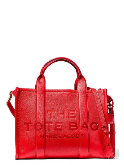 Marc Jacobs Women's Luxurious Leather Bag Elegance In Red