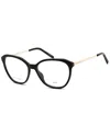 Marc Jacobs Women's Marc-485n 53mm Optical Frames In Black