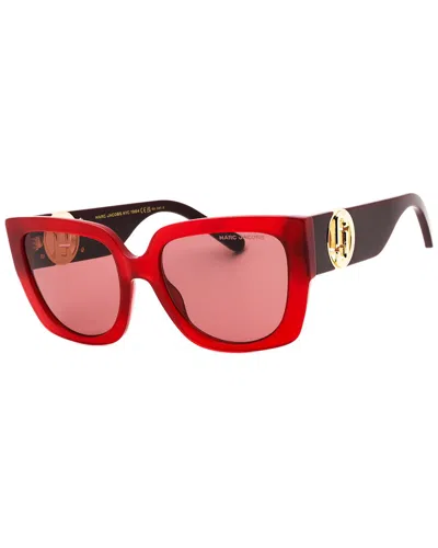 Marc Jacobs Women's Marc 687/s 54mm Sunglasses In Red