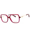 Marc Jacobs Women's Marc 691 54mm Optical Frames In Red
