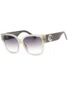 Marc Jacobs Square-frame Sunglasses In Green