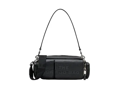 Pre-owned Marc Jacobs Women's  Leather Cargo Shoulder Bag In Black