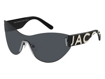 Pre-owned Marc Jacobs Women's  Shield Sunglasses In Black (marc737/s 0807ir)