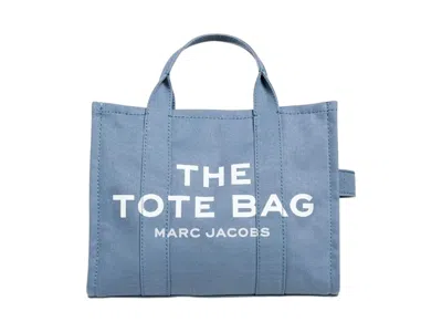 Pre-owned Marc Jacobs Women's  The Canvas Medium Tote Bag In Blue Shadow