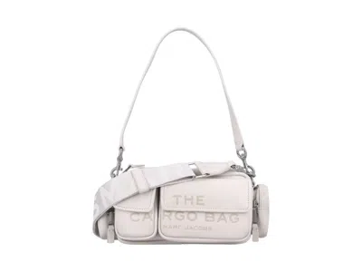 Pre-owned Marc Jacobs Women's  The Cargo Bag In Cotton/silver