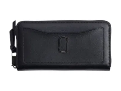 Pre-owned Marc Jacobs Women's  The Continental Wallet Bag In Black