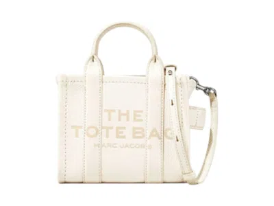 Pre-owned Marc Jacobs Women's  The Crossbody Tote Bag In Cotton/sil