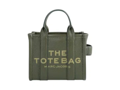 Pre-owned Marc Jacobs Women's  The Crossbody Tote Bag In Forest In Green