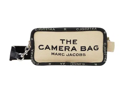 Pre-owned Marc Jacobs Women's  The Jacquard Camera Bag In Beige In Sand