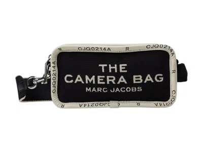 Pre-owned Marc Jacobs Women's  The Jacquard Camera Bag In Black
