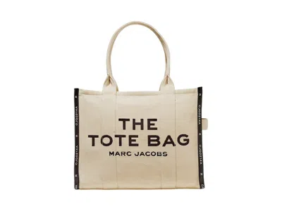 Pre-owned Marc Jacobs Women's  The Jacquard Large Tote In Warm Sand