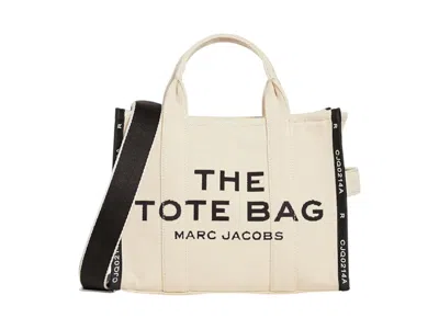 Pre-owned Marc Jacobs Women's  The Jacquard Medium Tote Bag In Warm Sand