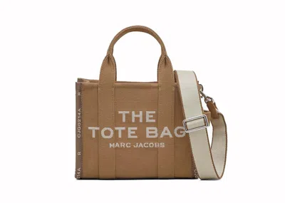 Pre-owned Marc Jacobs Women's  The Jacquard Small Tote Bag In Camel
