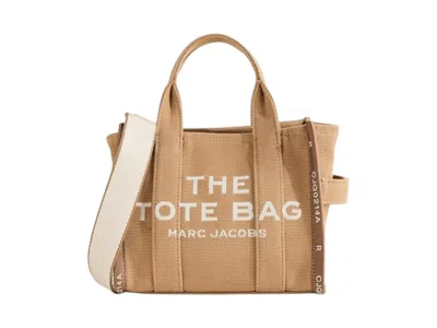 Pre-owned Marc Jacobs Women's  The Jacquard Small Tote Bag In Camel/tan