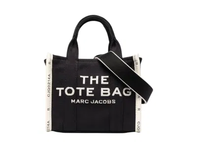 Pre-owned Marc Jacobs Women's  The Jacquard Small Tote In Black
