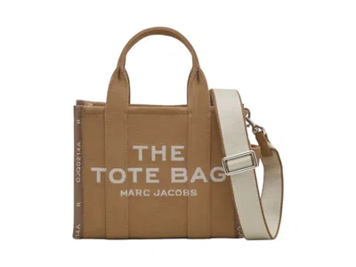 Pre-owned Marc Jacobs Women's  The Jacquard Small Tote In Camel