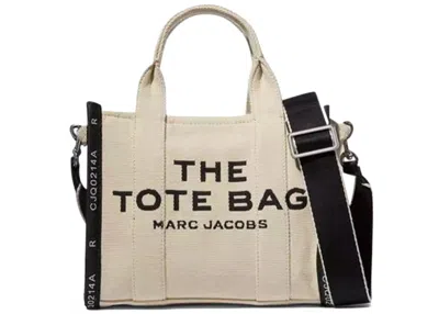 Pre-owned Marc Jacobs Women's  The Jacquard Tote Bag Small In Warm Sand