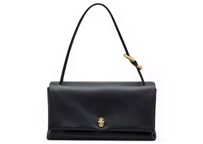 Pre-owned Marc Jacobs Women's  The Large Dual Shoulder Bag In Black