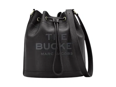 Pre-owned Marc Jacobs Women's  The Large Shoulder Bucket Bag In Black