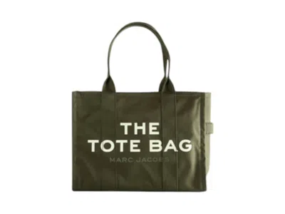 Pre-owned Marc Jacobs Women's  The Large Tote Bag In Forest In Green