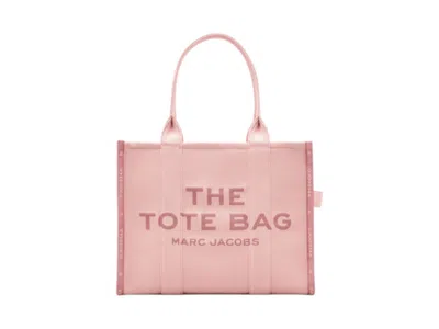 Pre-owned Marc Jacobs Women's  The Large Tote Bag In Rose In Pink