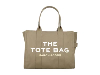 Pre-owned Marc Jacobs Women's  The Large Tote In Slate Green