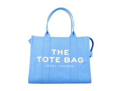 Pre-owned Marc Jacobs Women's  The Large Tote In Spring Blue