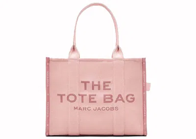 Pre-owned Marc Jacobs Women's  The Large Tote Jacquard In Rose
