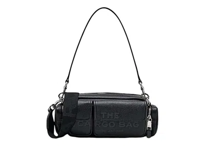 Pre-owned Marc Jacobs Women's  The Leather Cargo Bag In Black
