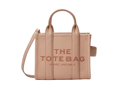 Pre-owned Marc Jacobs Women's  The Leather Crossbody Tote Bag In Rose In Pink
