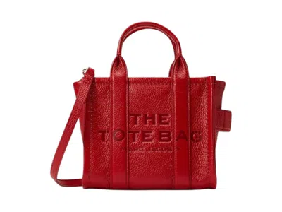 Pre-owned Marc Jacobs Women's  The Leather Crossbody Tote Bag In True Red