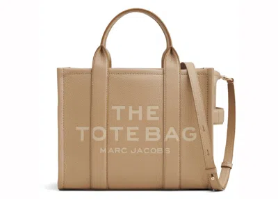 Pre-owned Marc Jacobs Women's  The Leather Medium Tote Bag In Camel