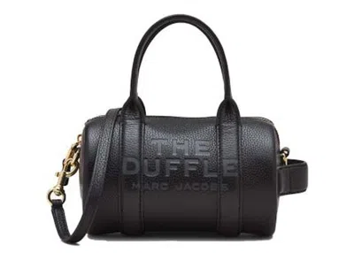 Pre-owned Marc Jacobs Women's  The Leather Mini Duffle In Black
