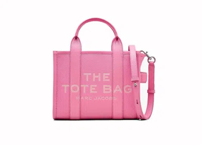 Pre-owned Marc Jacobs Women's  The Leather Small Tote Bag In Petal Pink