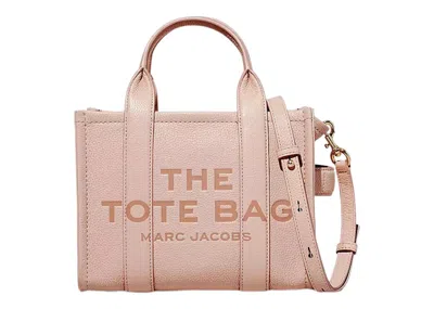 Pre-owned Marc Jacobs Women's  The Leather Small Tote Bag In Rose
