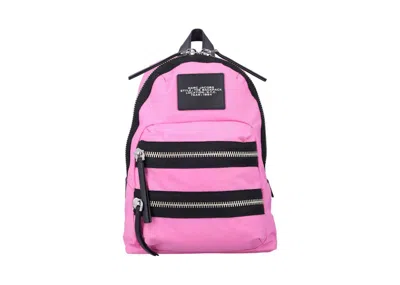 Pre-owned Marc Jacobs Women's  The Medium Backpack In Bow Pink