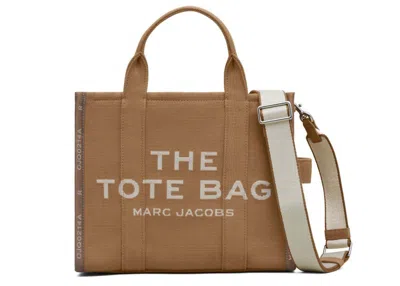 Pre-owned Marc Jacobs Women's  The Medium Jacquard Tote Bag In Camel