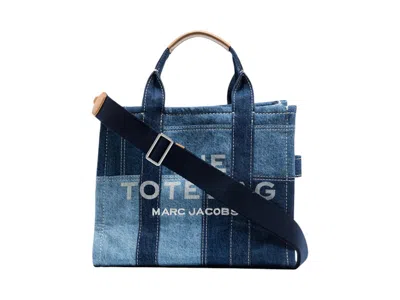 Pre-owned Marc Jacobs Women's  The Medium Tote Bag In Blue Denim