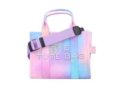 Pre-owned Marc Jacobs Women's  The Medium Tote Canvas In Rainbow In Multi